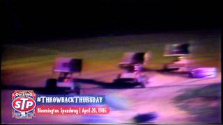#ThrowbackThursday: World of Outlaws Sprint Cars Bloomington Speedway April 20th, 1986