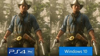 Red Dead Redemption 2 PC Graphics Analysis, Comparison With PS4 Pro And More