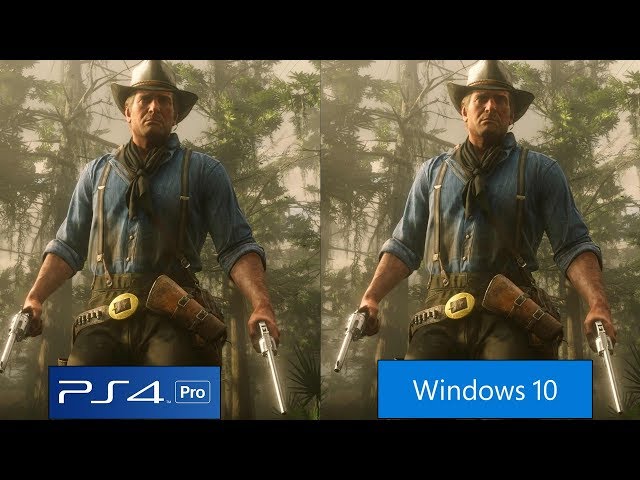 ps4 pro rdr2