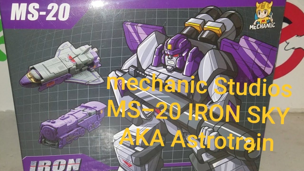 MECH FANS TOYS Mechanic Studios MS-20 IRON SKY AKA Astrotrain