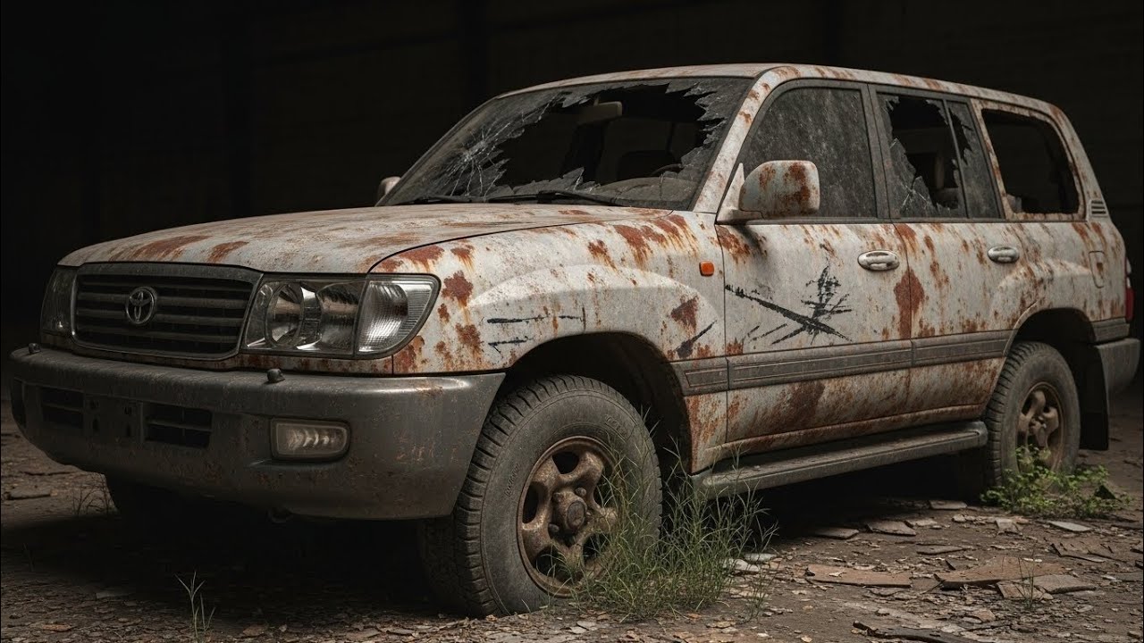 18k Car Restoration! Full Restoration 1998Toyota LC100 from Total Disrepair to LookingNew