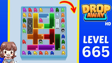 Drop Away Level 665 Solution Walkthrough