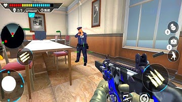 Bank Robbery SSG Shooting Game _ Android GamePlay.