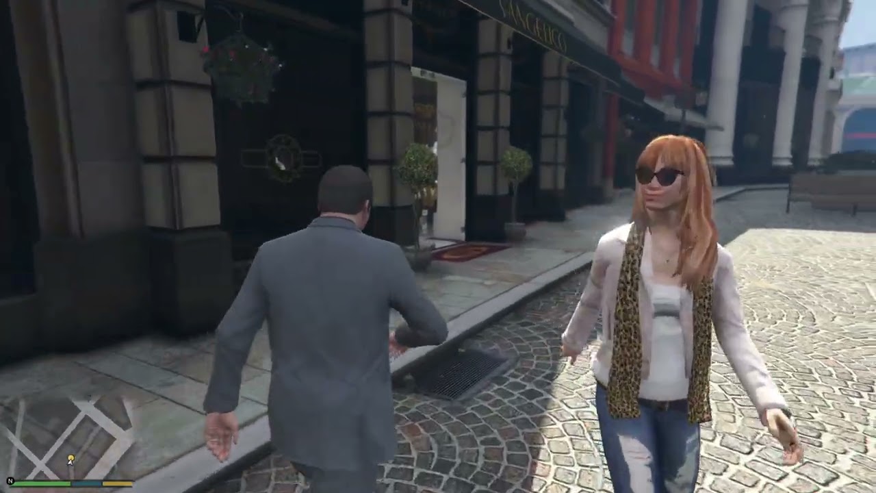 Casing the jewel store (P.2).. معاينة متجر المجوهرات(ج.٢).. #اكسبلور #gta #gaming #بلايستيشن #gta5 