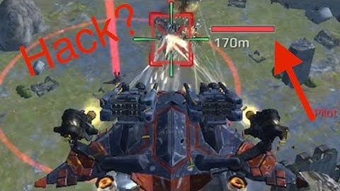 Hack or drone glitch❓ test server gameplay | War Robots | WR