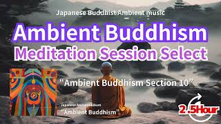 [2.5Hour] Meditation Session Select "Ambient Buddhism Section10"