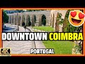 Exploring the Charming Downtown Coimbra, Portugal! [4K]