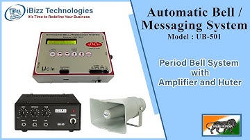 Automatic School Bell UB-501 Bell Schedule Setup & Full Installation #schoolbell
