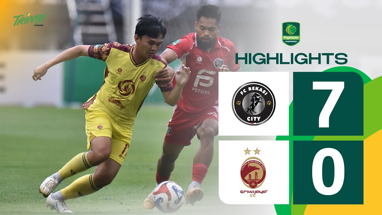 Highlight Pegadaian Championship 2025-26 | FC Bekasi City vs Sriwijaya FC | Pekan 16