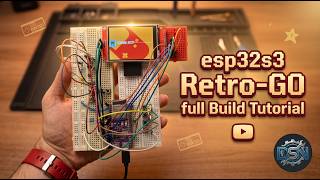 Build Your Own DIY Retro Game Console! 🎮 ESP32-S3 Retro-Go Full Tutorial