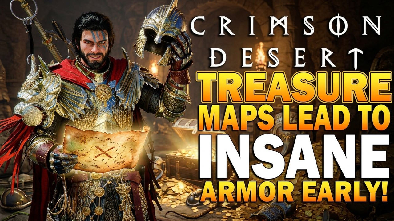 Crimson Desert TREASURE Maps Lead To INSANE GEAR