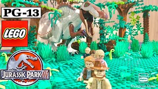 Jurassic Park 3!!! A Lego Stop Motion Movie!!