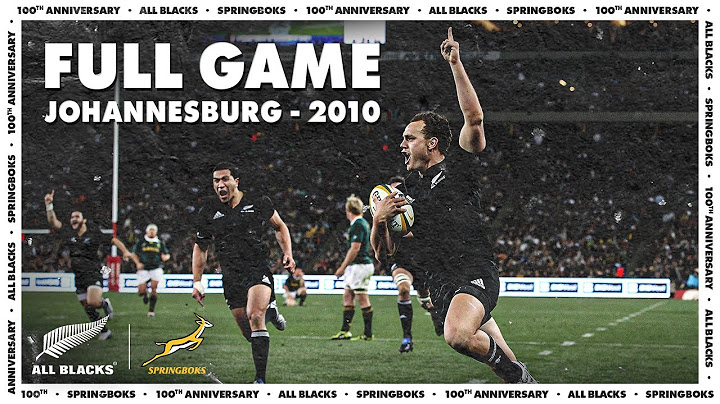 FULL GAME: All Blacks v South Africa (2010 - Johannesburg)