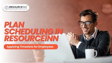 Plan Scheduling in Resourceinn | HRMS | Attendance Management