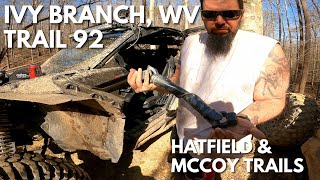 Hatfield & McCoy Trails, Айви-Бранч, Западная Виргиния - Тропа 92 - Дабл Даймонд