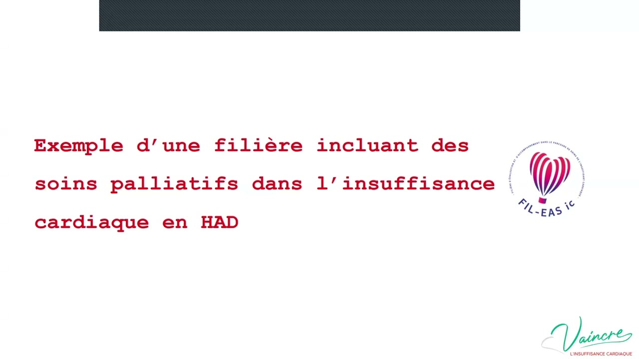 La pris en charge de l'insuffisance cardiaque en HAD palliative
