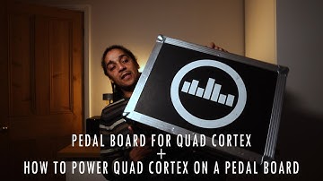 Best Pedal Board for Quad Cortex + How to power a Quad Cortex on a pedal board