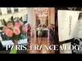 MY SHOW AT PARIS FASHION WEEK ,SEEING THE MONA LISA ,  SURPRISE FLOWERS , OVERWHELMED | DAY 2 VLOG