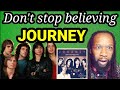 First time hearing JOURNEY - DON'T STOP BELIEVING REACTION | The biggest dreams do come true!