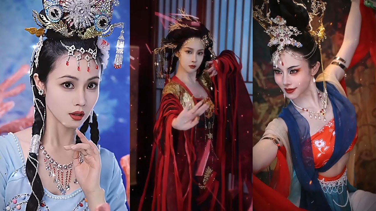 挑戰把千年曆史穿在身上，今天要拍的是雲南布朗山花#挑战100个反派角色 #makeup #第五人格 #仿妆 #美妝教學