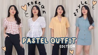 Shopee Haul Korean style PASTEL EDITION! Cantik bangeet️ wajib punyaa!