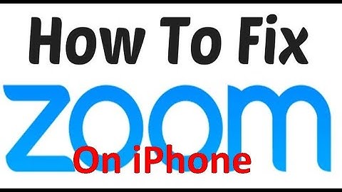 How To Fix  Zoom App Not Working On iPhone and iPads After the iOS Update