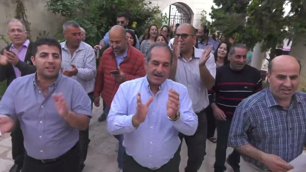 الطيبة - استقبال فيض النور المقدس