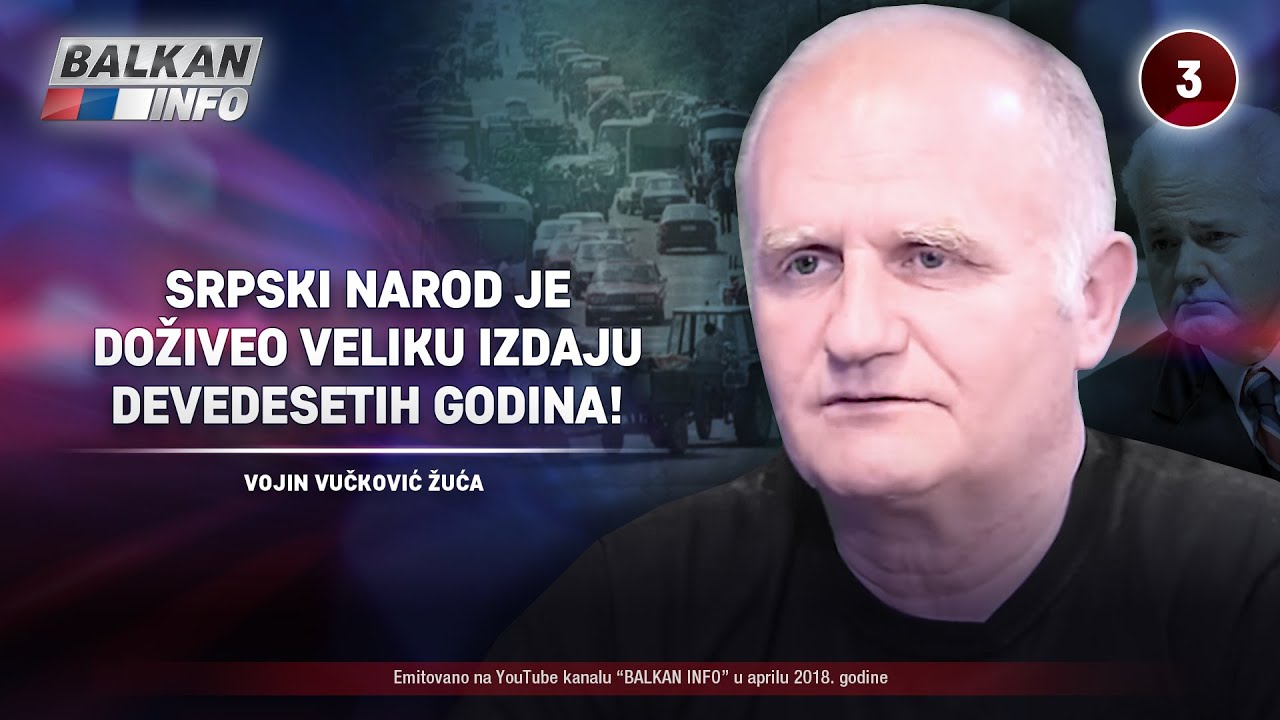 INTERVJU: Vojin Vučković Žuća - Srpski narod je doživeo veliku izdaju devedesetih! (24.04.2018)