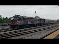 Outbound Metra 405 at Blue Island/Vermont St