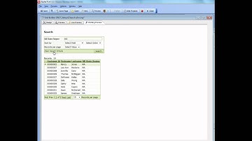 V11 Setting Default Values in the Search Part and Automatically Searching the Grid