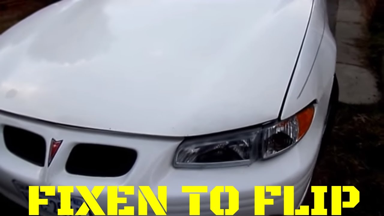 $500 2002 Pontiac Gran Prix before walk around, all products in description