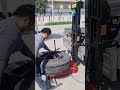 Powerful Truck Tire Changing Machine 🚛🔥 #shorts