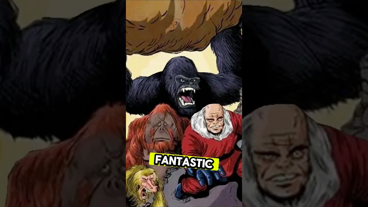 Who is the Red Ghost and why are his Apes Super?