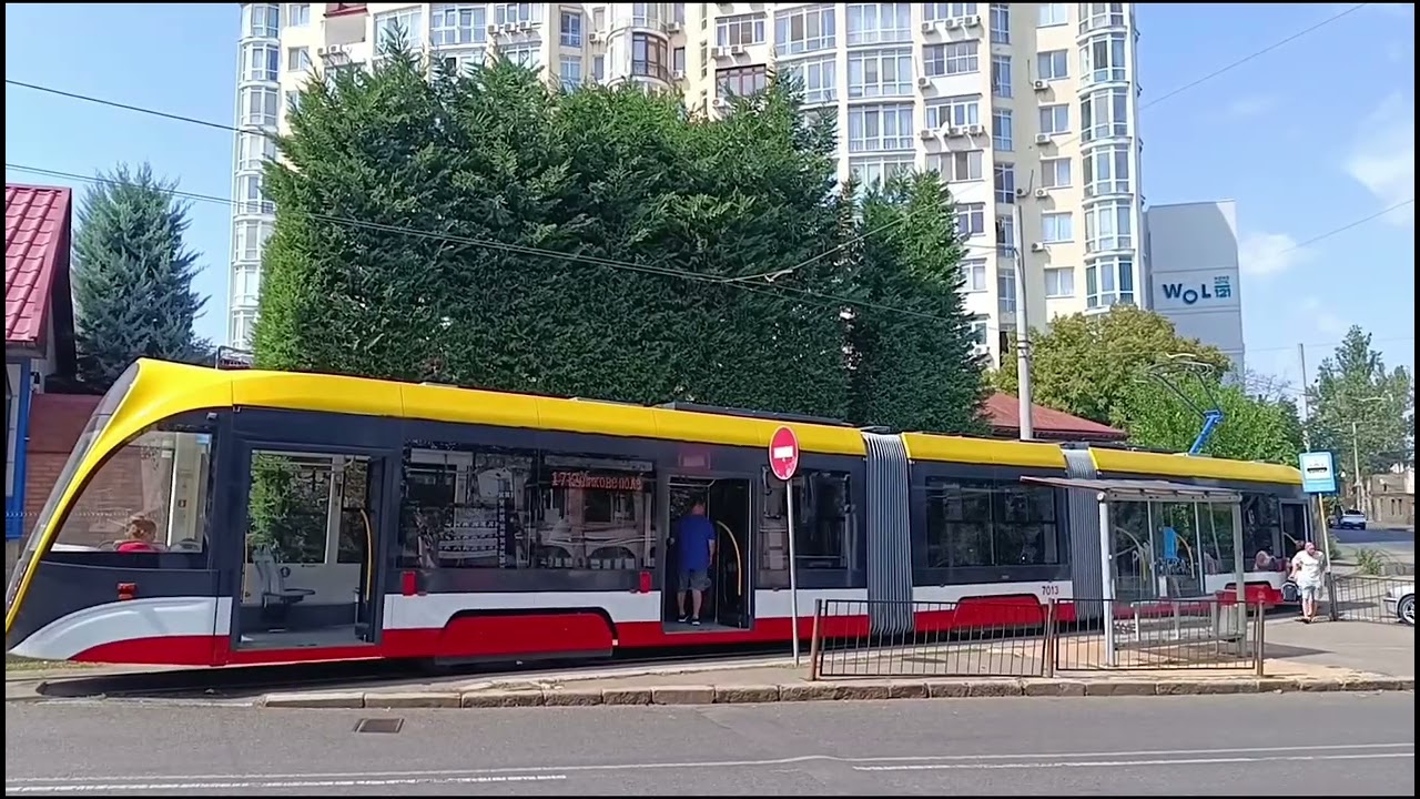 Підбірка трамваїв в Одесі | Trams in Odesa compilation