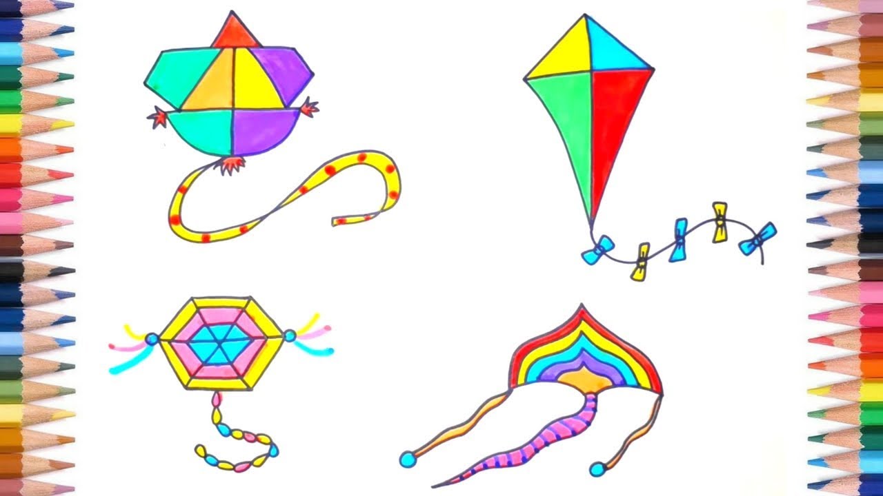 kite drawing