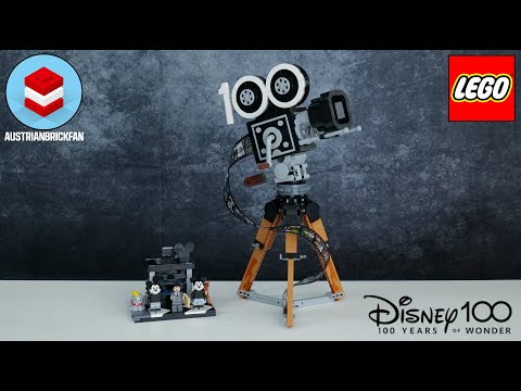 LEGO Disney 43230 Walt Disney Tribute Camera Speed Build Review