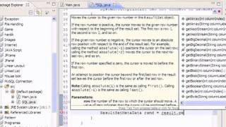 JAVA & MySQL Connection Using JDBC 3-7