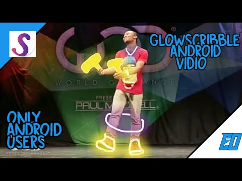 Cara edit vidio SCRIBBLE GLOW di HP