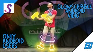 Cara edit vidio SCRIBBLE GLOW di HP