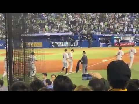 2018 10 14　神宮球場　巨人　菅野CSノーヒットノーラン達成！
