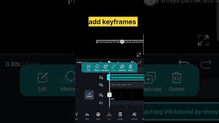 Text animation rolling VN editing app #day14 of #shorts #vnvideoeditor #editingtutorial