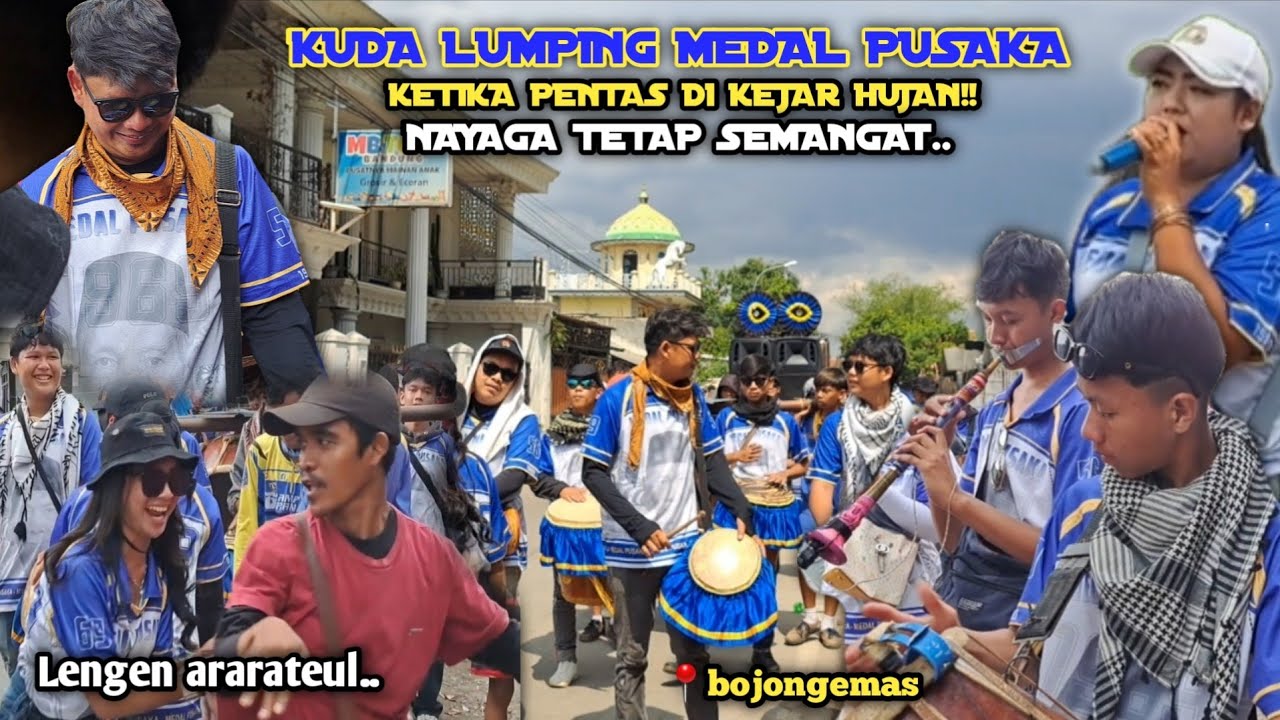 SEMANGAT NAYAGA PATMA SAAT HUJAN TURUN DI PENTAS KUDA LUMPING MEDAL PUSAKA PATMA PUTRA TUNGGAL