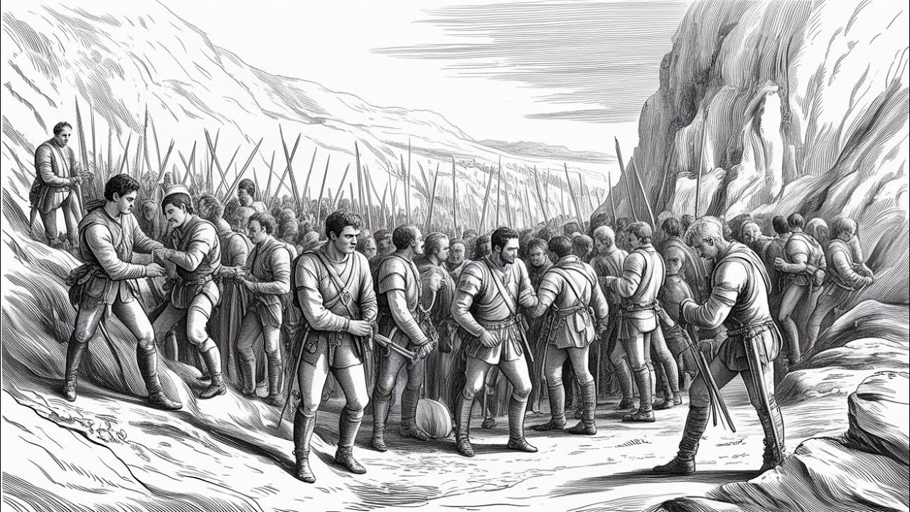 How Just 300 Spaniards Destroyed 100,000 Umayyads Inside a Cave | Battle of Covadonga