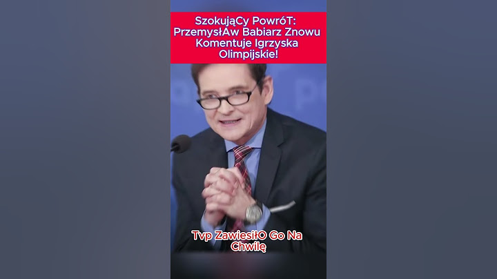 Szokujący Powrót:  Przemysław Babiarz Znowu Komentuje Igrzyska Olimpijskie!