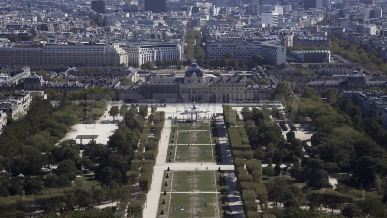 Champ De Mars Stock Video