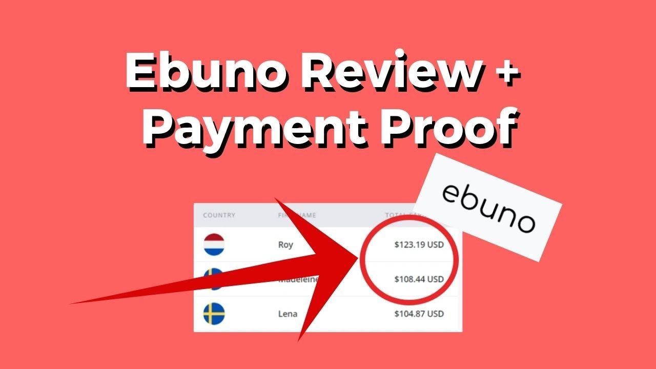 Ebuno Review – New Survey Site (Payment Proof Included)