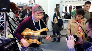 Wojtek Pilichowski at Musikmesse Frankfurt 2011