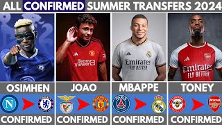 💥NEW CONFIRMED SUMMER TRANSFERS 2024, OSIMHEN TO CHELSEA 💥