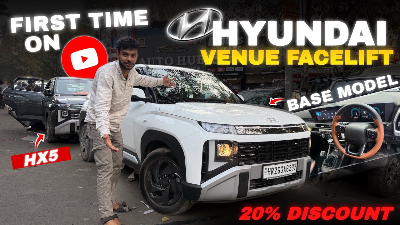 HYUNDAI VENUE FACELIFT HX2 MODIFICATION WITH PRICE✅HYUNDAI VENUE FACELIFT BASE TO TOP MODIFIED✅