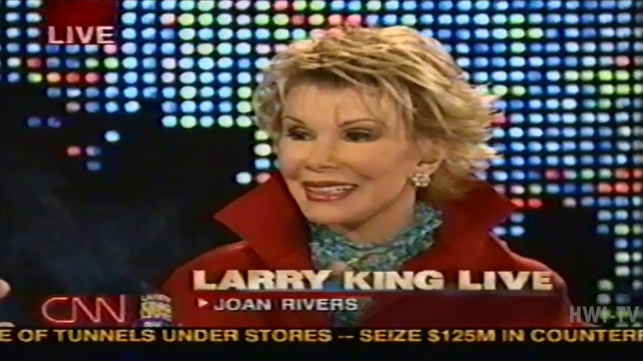 Joan Rivers Interview Joan Rivers on Larry King LIVE | Rare 2002 Television Interview - YouTube